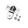 Accessorio Cerniera per Porta Doccia Multiuso in Lega/Acciaio Inossidabile con Spessore Vetro 8-12mm Uso Quotidiano