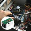 Power Amplifier 12-18V 433MHz 25W Power Amplifier Transmitter VHF Radio Power Amplifier Intelligent Fan Heatsink