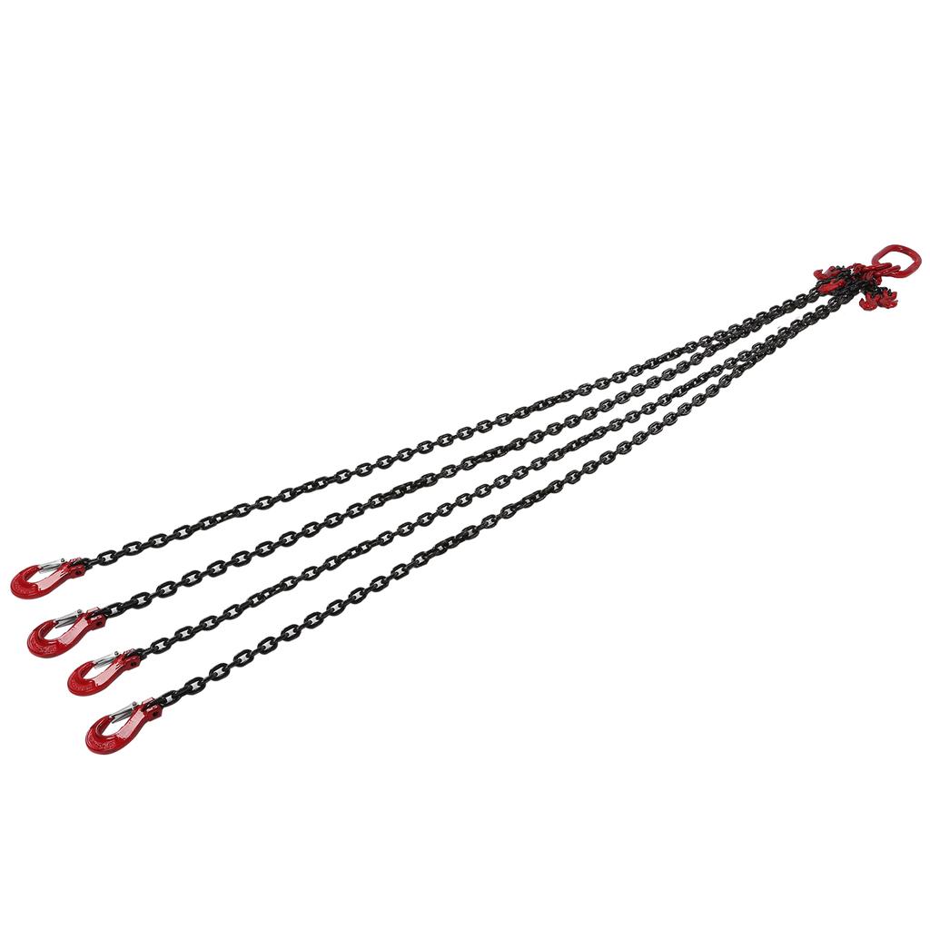 Lifting Chain Sling Adjustable for Mines Ports Buildings Working 2 Meter 1 Tons 6mm