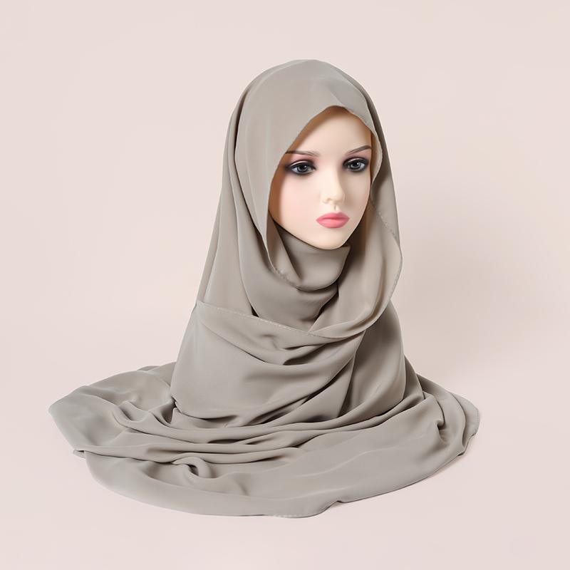 Muslim Hijab Premium Jersey Scarf Soft Solid Headscarf Femme Musulman Lot Hijabs Islamic Shawl Wraps Women Turban Foulard