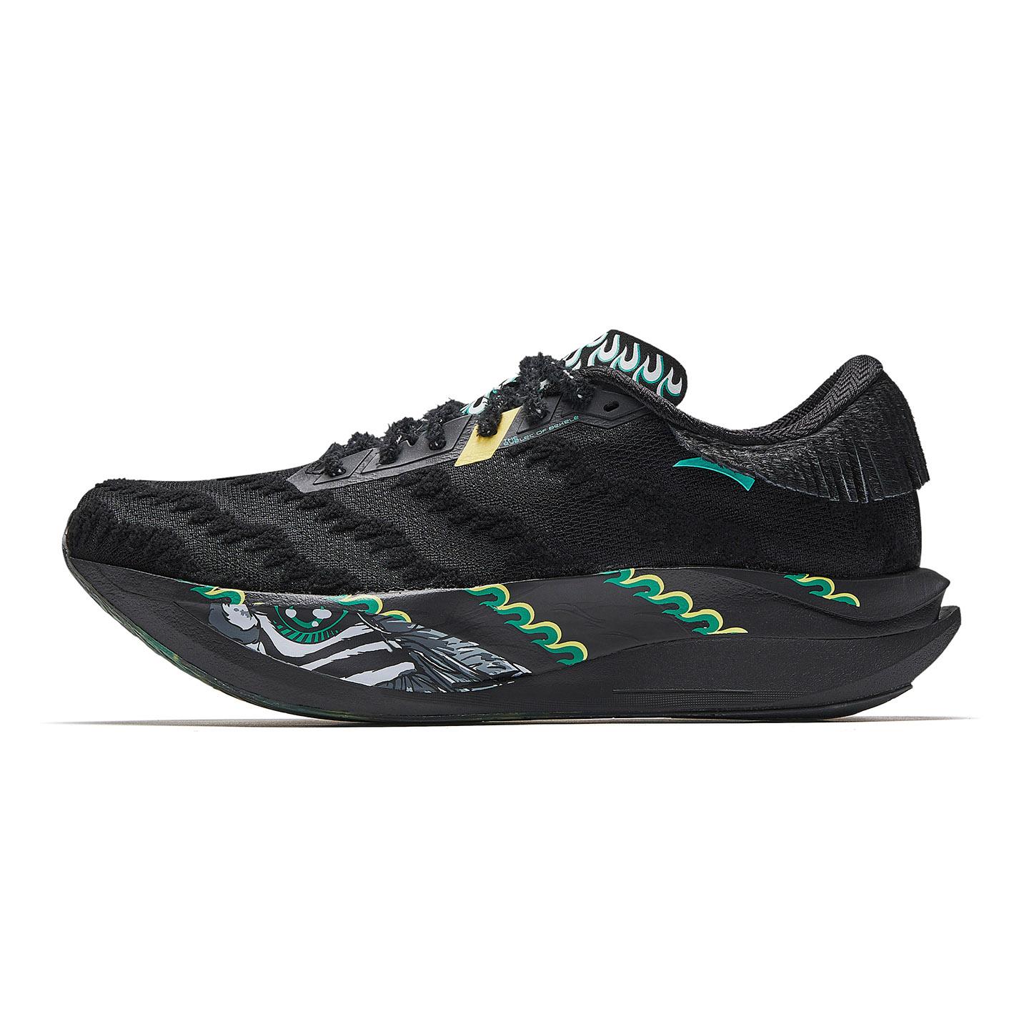 

Anta C202 7.0 Cushioning, Wear Resistant Low top Carbon Plate Casual Running Shoes Men s Basic Black 112545563R-1 41