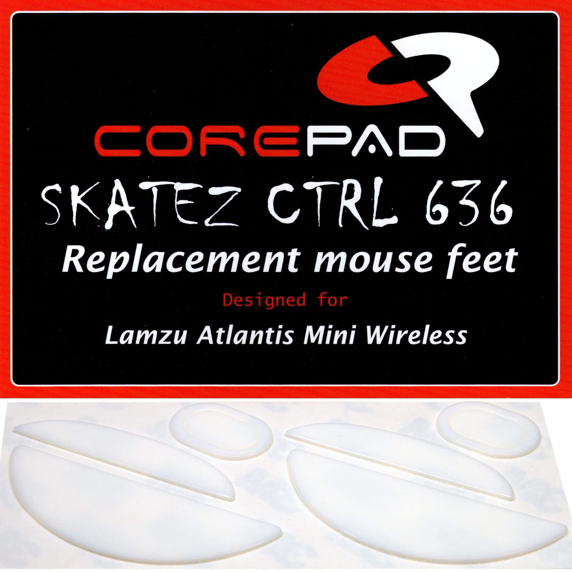 

Corepad Skatez CTRL Lamzu Atlantis Mini Wireless Mouse Sole 2set (CTRL)