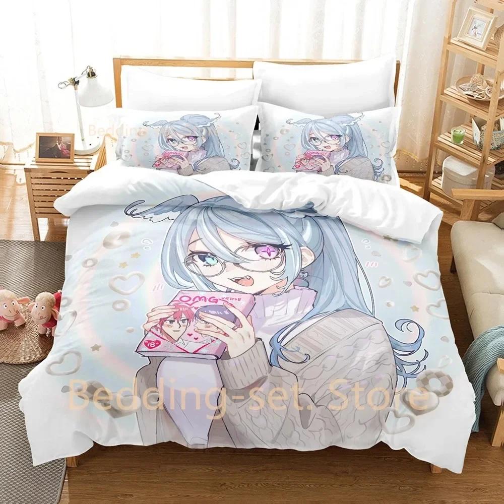 Elira Pendora Bedding Set Single Twin Full Queen King Size Bed Set Adult Kid Bedroom Duvetcover Sets Anime Bed Sheet Set