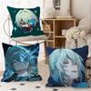 Honkai Star Rail Anaxa Pillow Cover Sofa Cushion Cover Home Room Decoration Children Gift
