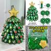 Christmas Balloons Special-Shaped Aluminum Film Balloons Santa Claus Merry Christmas Arrangements Christmas Eve Decorations