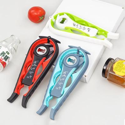 Set di apribottiglie multiuso: Apriscatole, Apribarattoli, Apribottiglie e Altro.