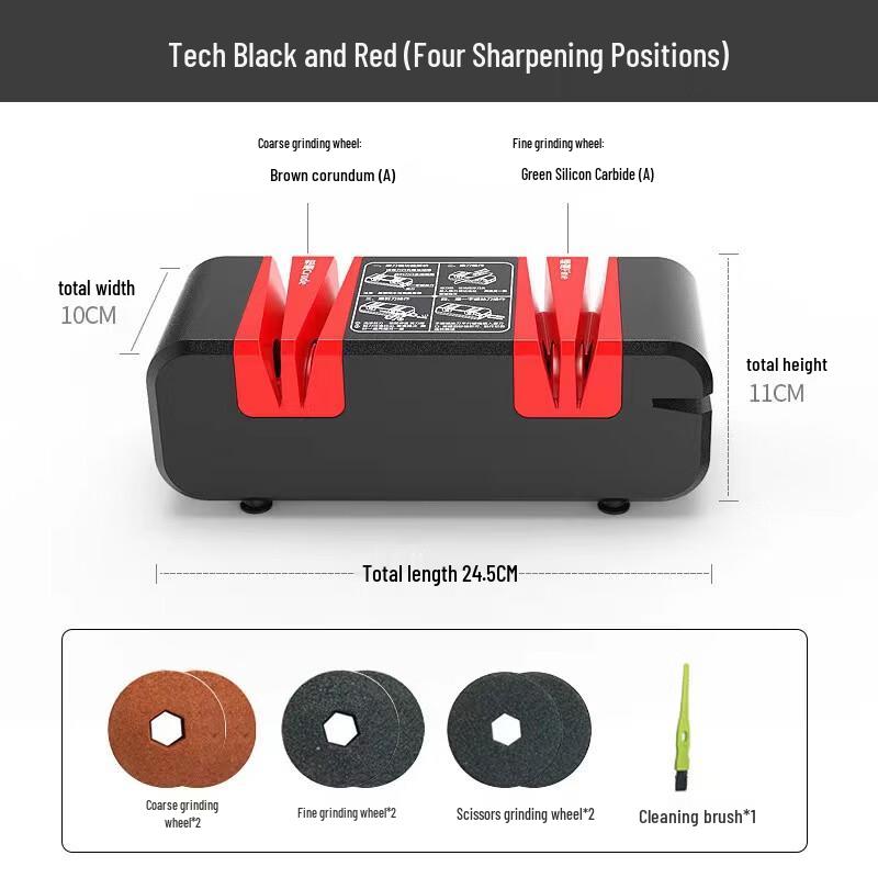 Shanchongshan Multifunctional Automatic Electric Knife Sharpener