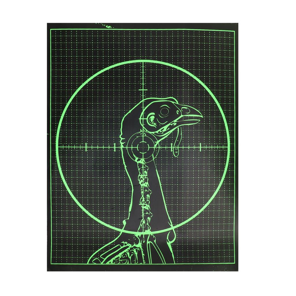 10 Pcs Outdoor Shooting Archery Target Paper Self Adhesive Archery Practicing Turkey Target Paper