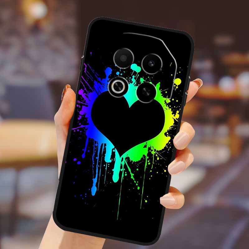 Phone Cover For Meizu Note 16 Case Meizu Note16 Lovely Cartoon Soft TPU Shield Painted Cat Silicone Back Funda for Meizu Note16