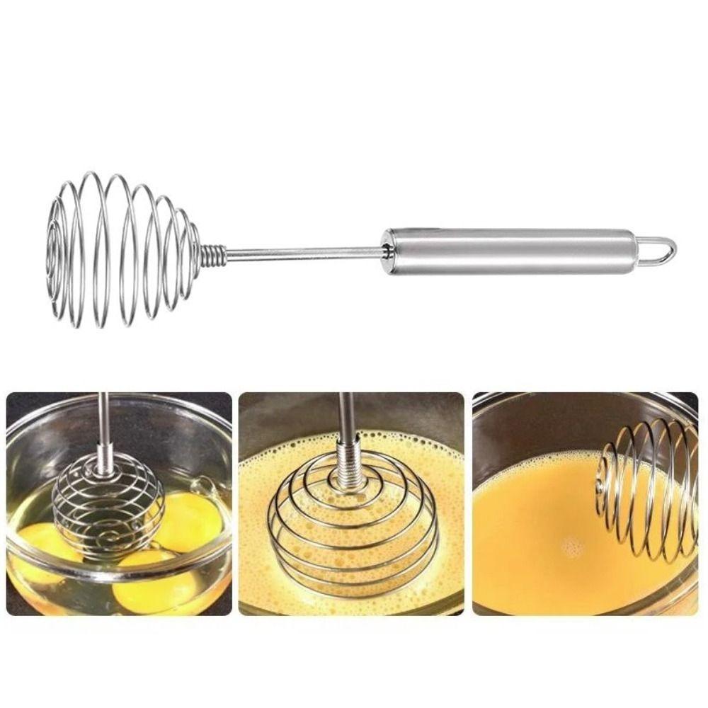 Handheld Spring Ball Whisk No Deformation Egg Beater Multifunctional Cream Mixer  Baking Tool