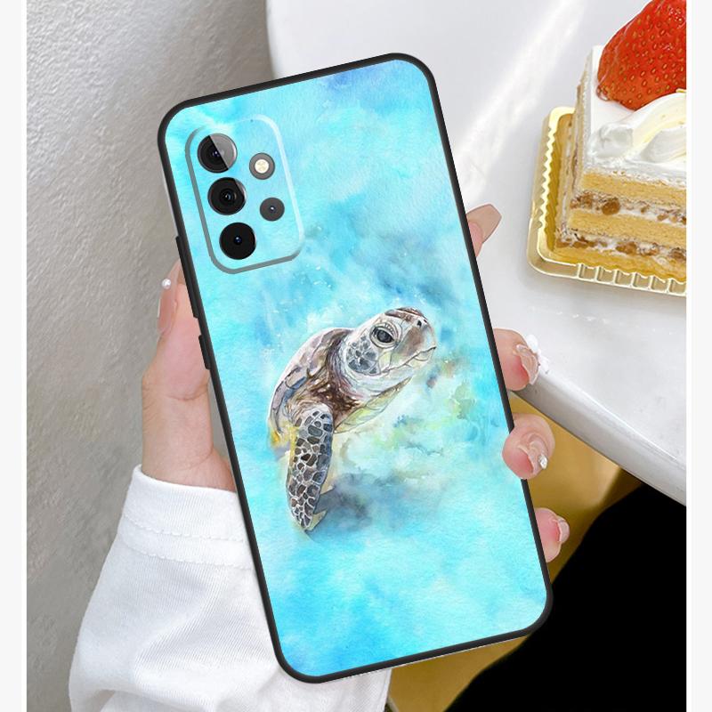 Ocean Sea Turtle Funda For Samsung Galaxy A52 A32 A12 A14 A34 A54 A51 A71 A53 A33 A13 A15 A25 A35 A55 Case