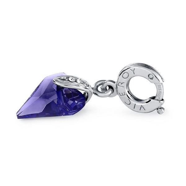 Bijoux - Viceroy - VMM0288-07 - Perle De Verre - Argent 925 - Violet
