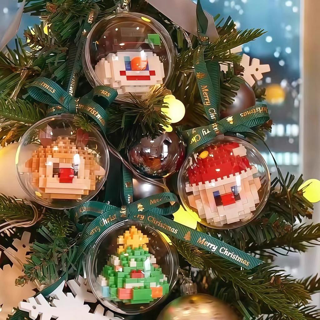 Christmas Ornament Building Toys Holiday Crafts for Family, Kids, Boys & Girls, Ages 6+  Hanging Christmas Decorations for Tree