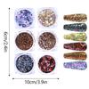 6 Color Nails Powder for Women Nails Glitter Dust Fine Shine Pigment Nails Art Powder for Nails Art Decorations