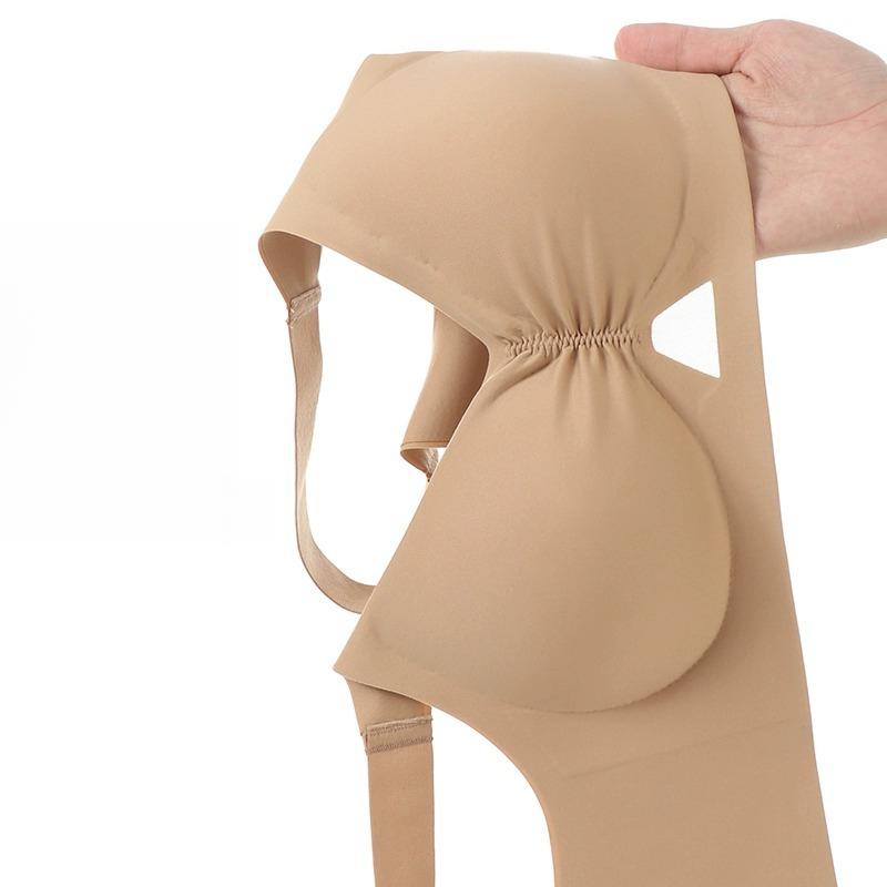 

Underwear Women s Gathering Bra Side Breasts Anti Sagging Non Marking Bra Adjustable Sports Bra M хакі