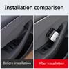For Tesla Model Y/3/3+ Model Y Juniper 2025 Car Door Storage Box Four-door Inner Handle All-inclusive Storage Box Accessories