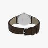 [Timex] Easy Reader Day-Date Brown Leather Strap Wristwatch 35mm T20041