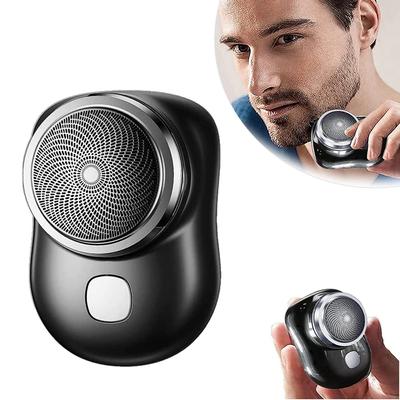 Rasoio elettrico per uomo Mini rasoi Rasoio elettrico portatile USB ricaricabile Tagliabarba per casa, esterno, auto, viaggio Koga/H