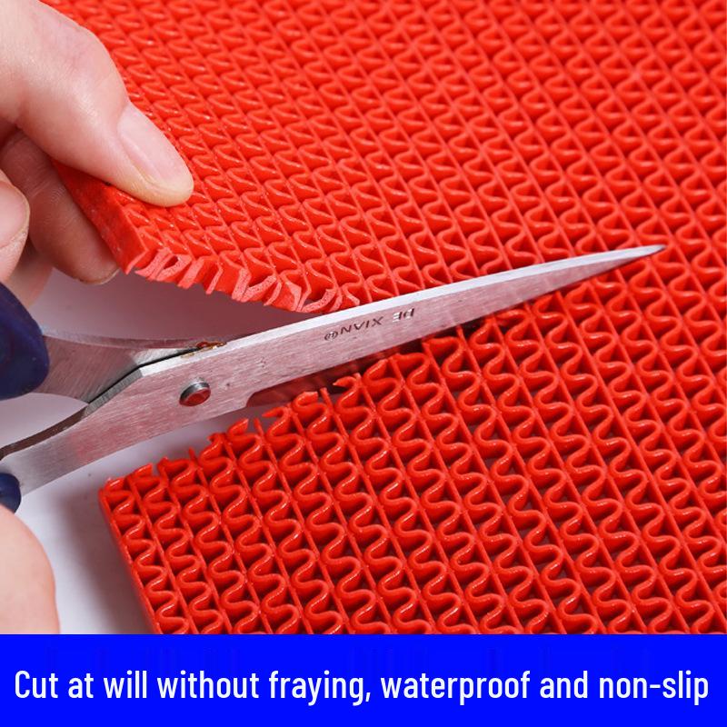 PVC Non-Slip Waterproof Floor Mat for Kitchen, Bathroom, and Pool