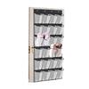 Over-the-door Shoe Organizer 24 Breathable Mesh Pockets For Shoes Accessories Space-saving Hanging Rack