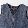 Spring Collar Vest Women's Season Vest Year Old 0 Old Lady Outer Vest