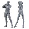 For Artists Man and Woman Human Postures Figure Model Drawing Figures Action Figure Human Mannequin