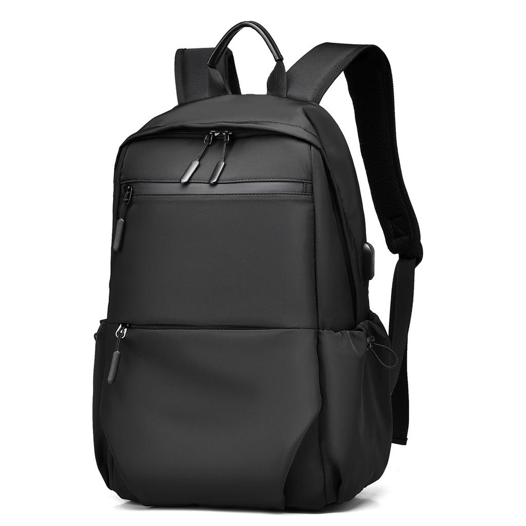 Lightweight Men's Backpack with Large Capacity for Middle and High School Students, Simple and Trendy Travel Computer Backpack