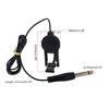 Pickup for Violin Guitar Ukulele with 1/4 Inch Audio Jack and 1.2m Audio Cable