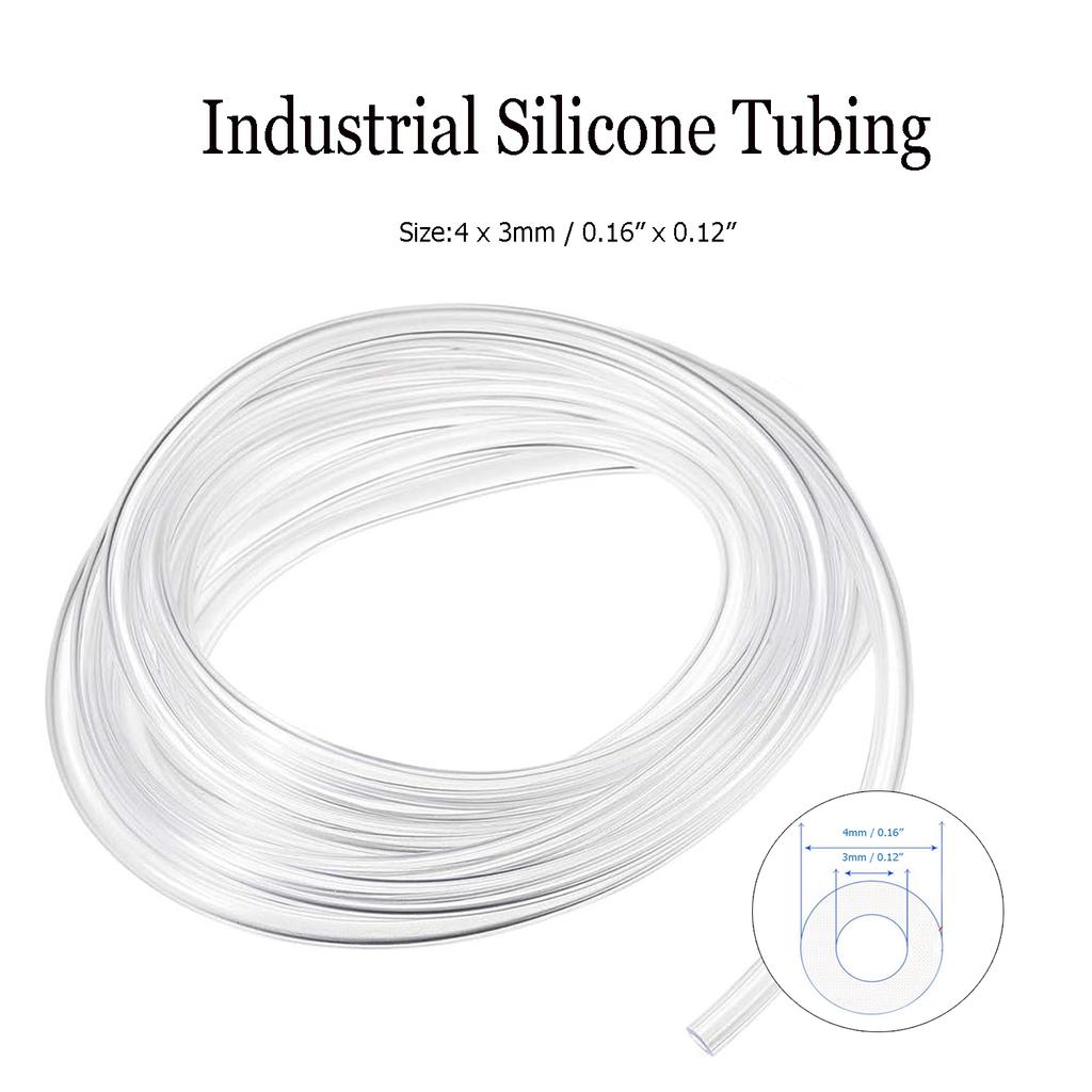 1pc 70cm Clear Flexible Silicone Hose, Soft Tubing for Aquaponics, Airs Line & Irrigation, Silicone Rubber Tube for DIY Projects