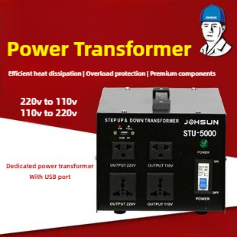 High Power Household Small Step Up & Down Transformer 110V To 220V Power Supply Voltage Converter