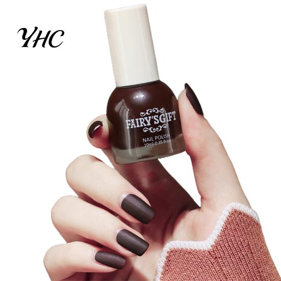 Fashion 10ml Matte Nail Polish Water-proof Dry Quickly Beauty Resin Set for Salon
