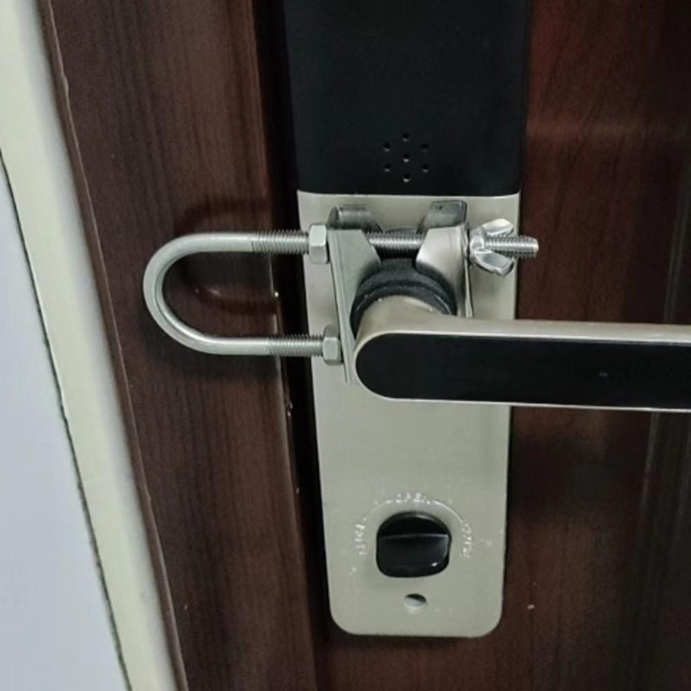 Anti-pry Security Door Stopper No Drilling Hotel Door Lock Durable Child Safety Lock Women Safety