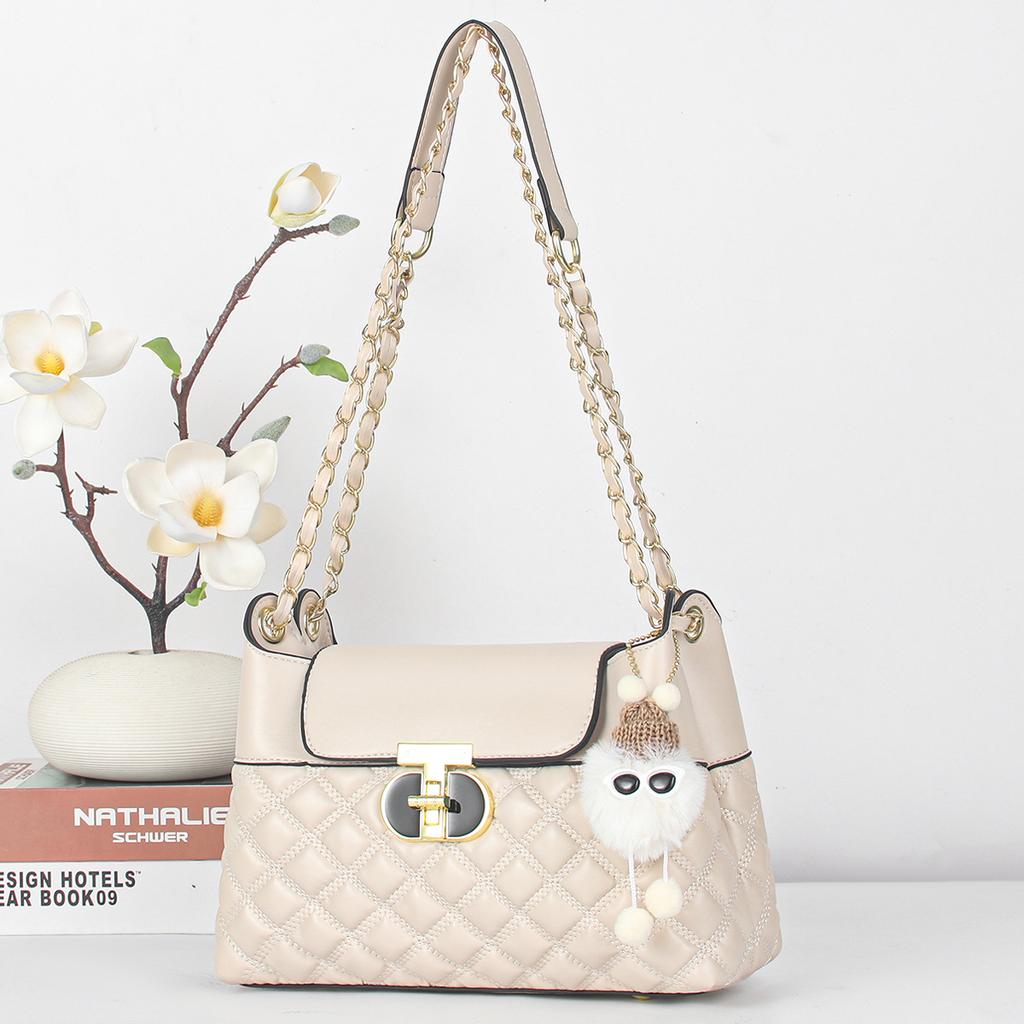 Flower Chain Niche Bag Women's Bag 2025 New Mother Bag Versatile Messenger Bag Women's Shoulder Messenger Bag