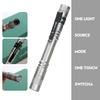 Portable Mini LED EDC Flashlight With Pen Clip Handheld Ultra Pocket Torch Use AAA Battery For Outdoor Emergency Lamp Kids Gift