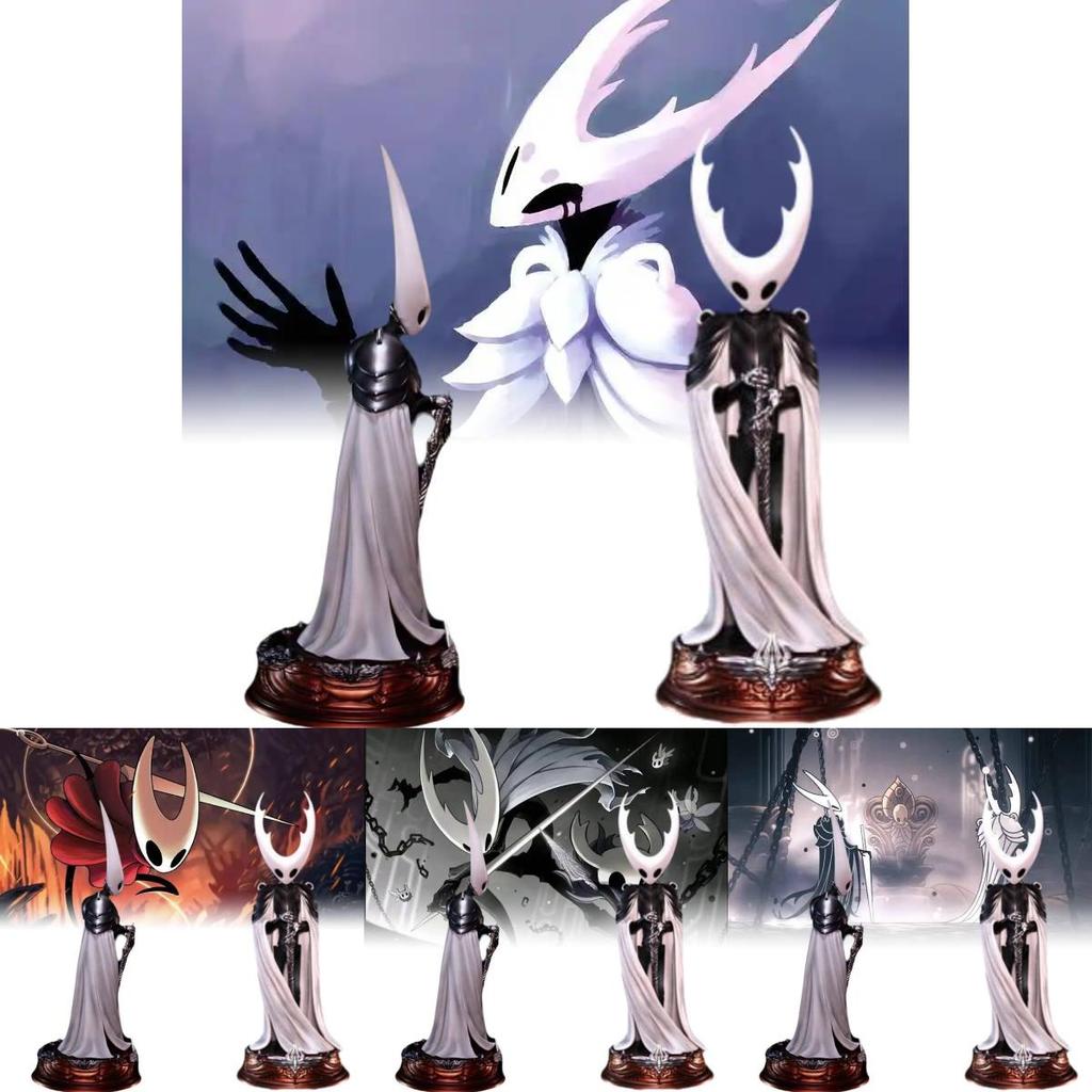 High Quality Pvc Hollow Knight White Prince Figurine Boxed Collectible Model 29cm