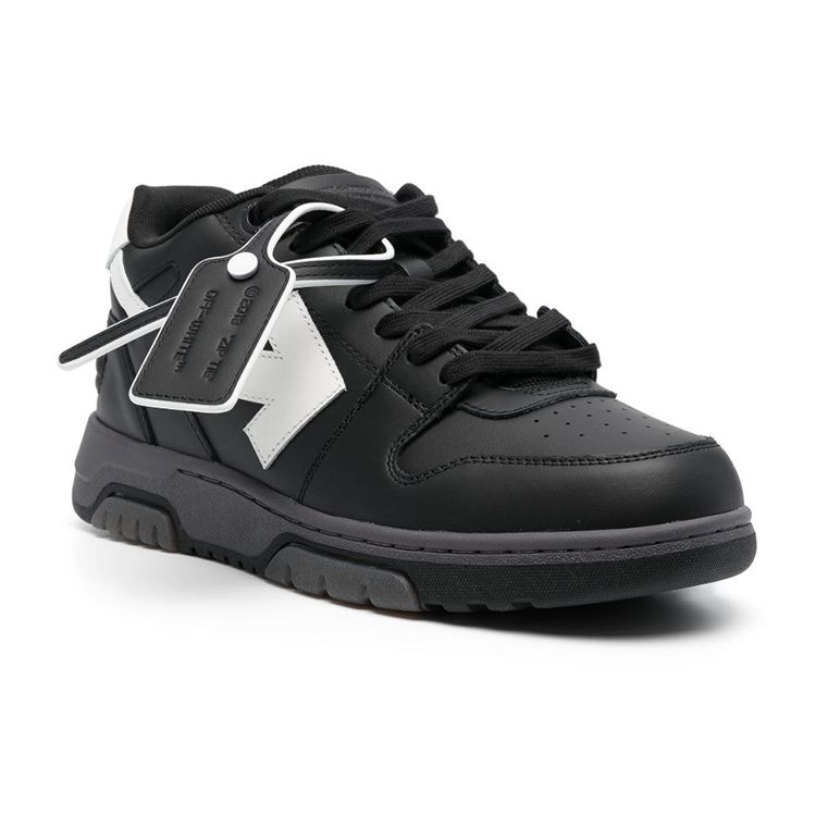 Off-White Out of Office Black White 2023 Men Sneakers OMIA189C99LEA006-1001