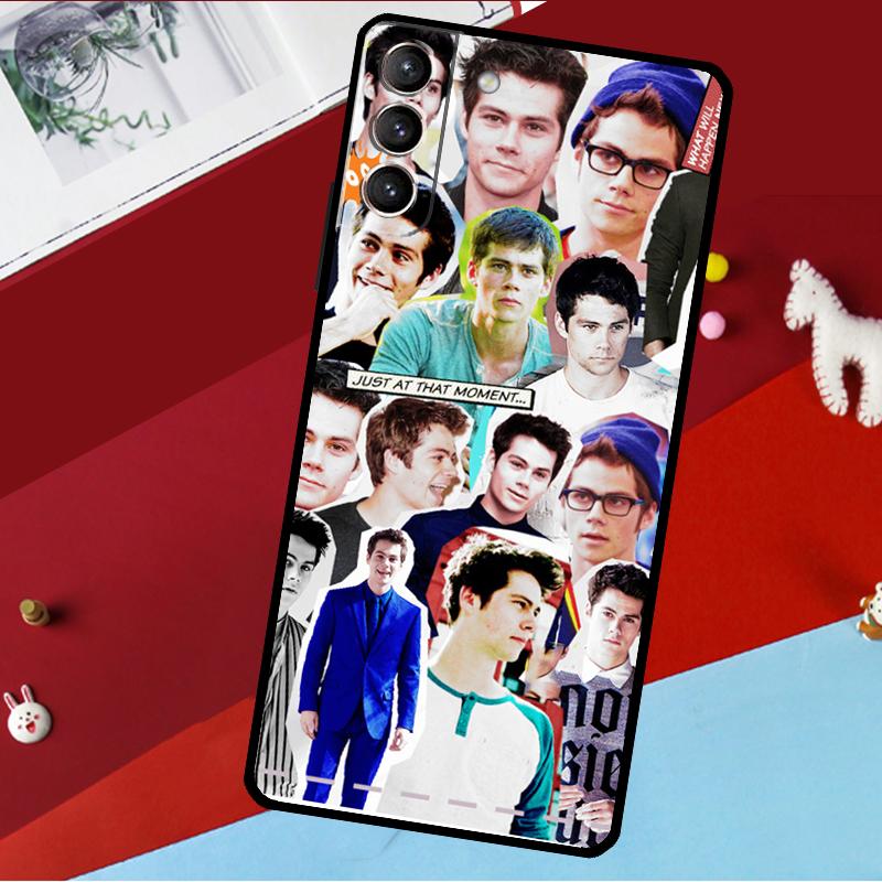 Dylan O'Brien Collage Teen Wolf Funda For Samsung Galaxy S26 S25 S24 S21 S22 S20 Ultra S9 S10 Plus S23 FE S25 FE Phone Case