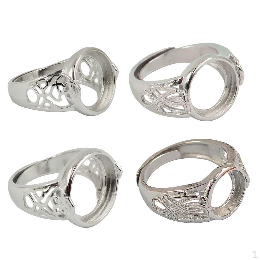 

4шт винтажные круглые филигранные цветы в серебряной оправе