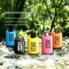 Waterproof Outdoor Barrel Bag for Trekking, Rafting, Travel, Swimming, Beach - Backpack with Wet/Dry Separation Storage