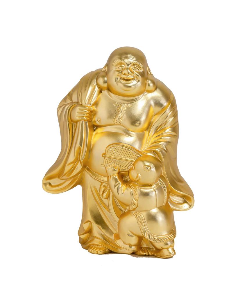 Sedm bohů štěstí Oblečení Buddhistický Hideun Makita Originální soška Ornament Takaoka Měď (Pozlaceno/24K zlato) Umělec