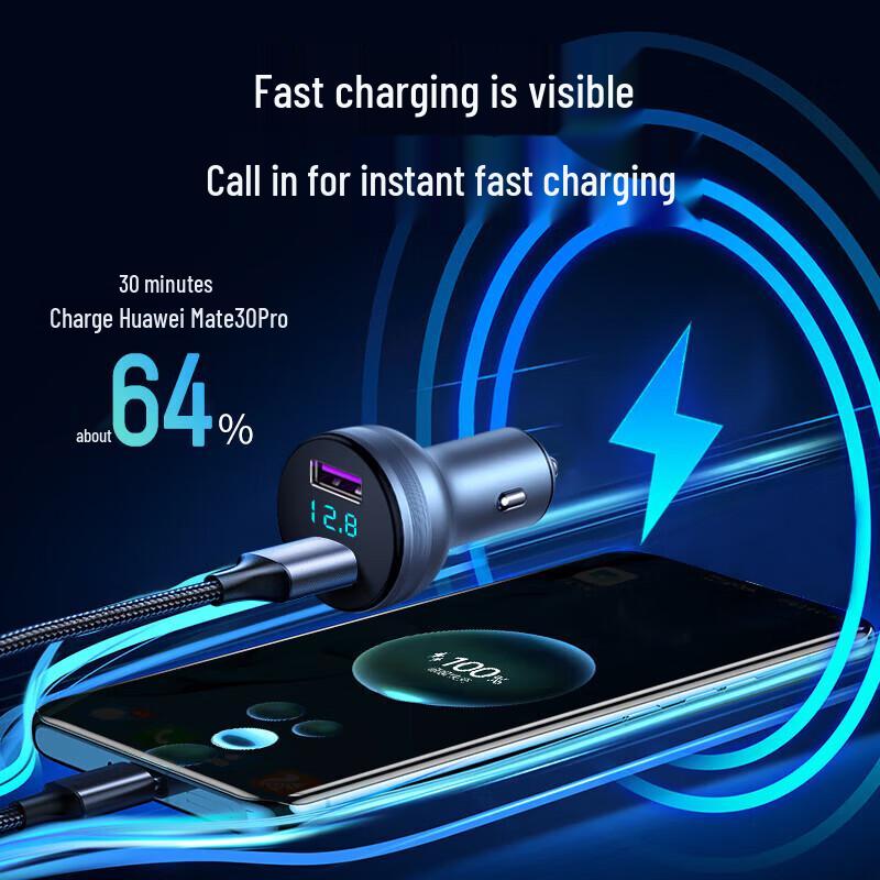 Newmine Fast Charging Car Charger & Splitter