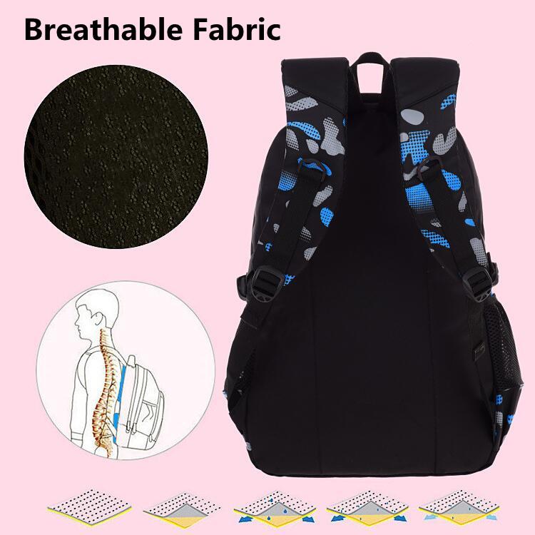 Casual Large-capacity Grade 3-6 Male Boys Schoolbag Backpack Lightweight Elementary School Children's School Bag