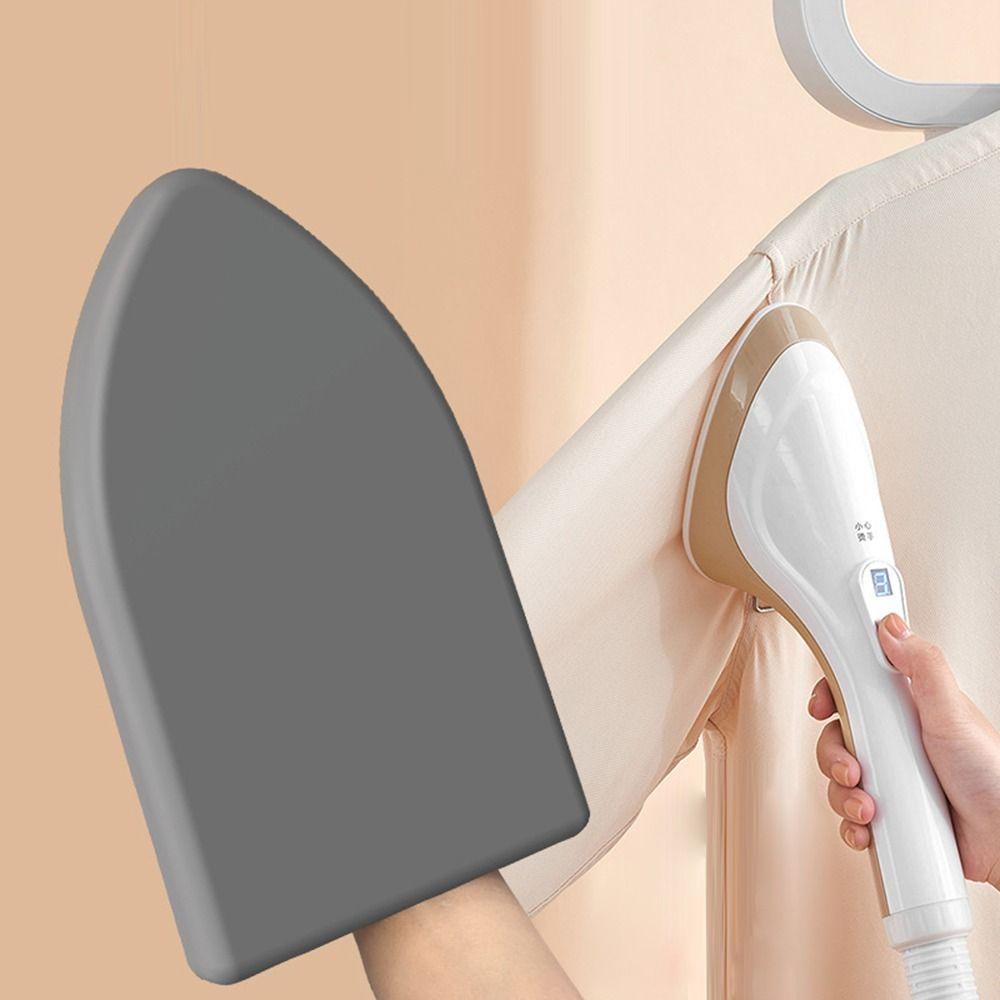 Mini Ironing Board Anti-scald Heat Resistant Ironing Table Rack Handheld with Finger Loop Ironing Gloves for Home&Travel
