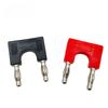 8pcs 4mm Banana Plug Electrical Connector Short-circuit Plug Terminal Couple Adapter J.20004