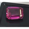 Pink Ruby Mozambique Natural 8-10 Ct Emerald Cut Beautiful Certified Gemstone