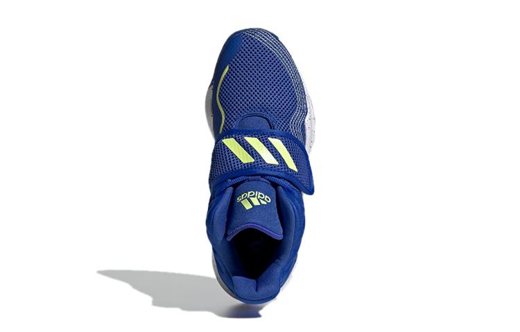 adidas Deep Threat Abrasion Resistant Low Top Children's Basketball Shoes Blue GZ0094