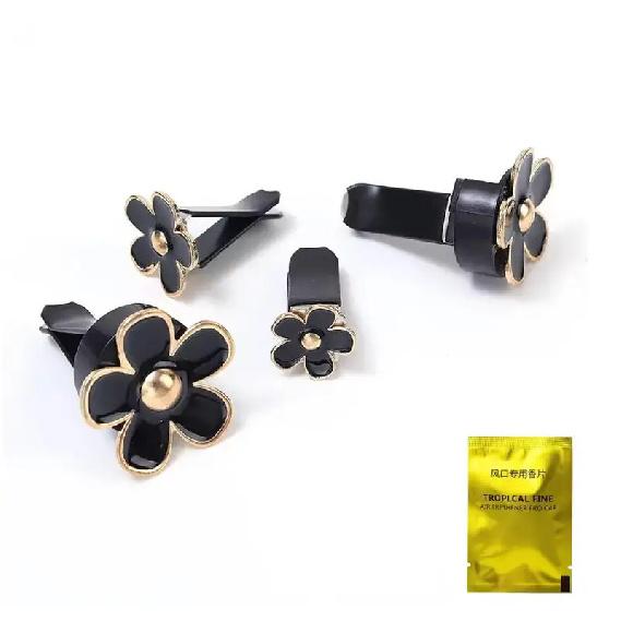 1set Car Air Vent Perfume Clip Cute Cars Aroma Diffuser Creative Girly Auto Interior Decoration