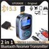 Car AUX Bluetooth Audio Receiver Transmitter TF Card 3.5mm Jack RCA Airplane Wireless Adapter Mic for TV PC Headphone Speaker