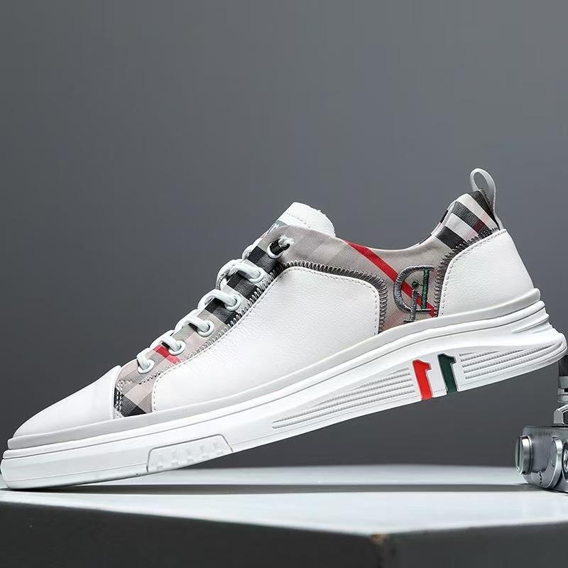 

Мужская повседневная обувь для скейтборда модная белая обувь удобная дышащая трендовая мужская обувь клетчатая обувь для скейтборда мужская 44 белый