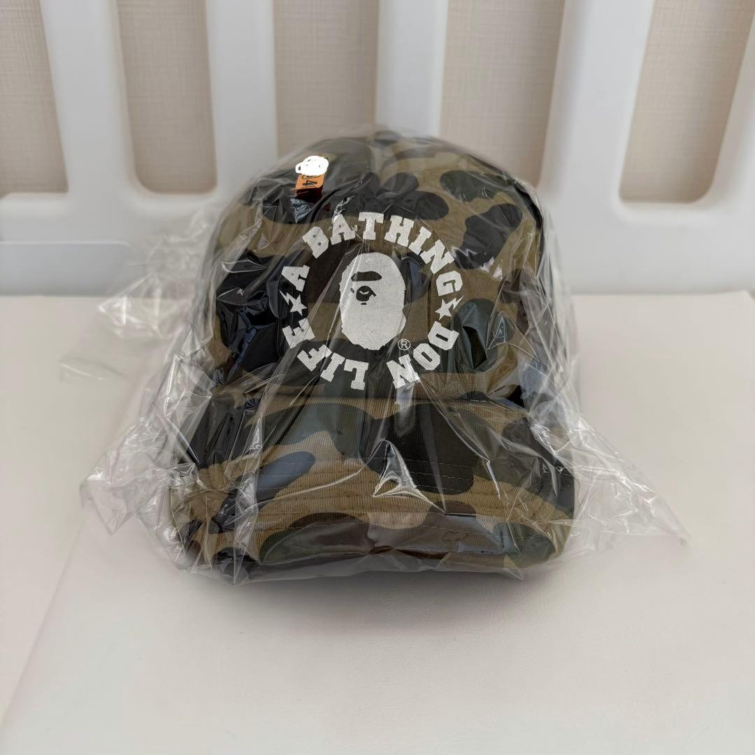 Used A BATHING APE camouflage mesh cap